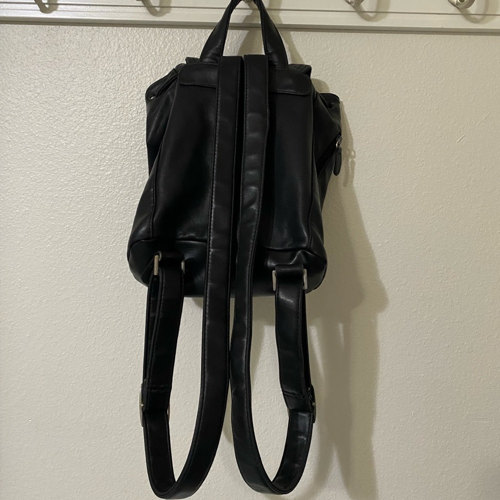 Genuine Leather Mini Backpack - Picture 9 of 15